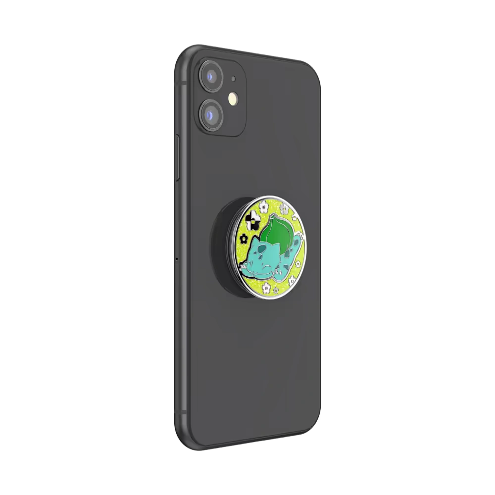 Enamel Bulbasaur Nap — Adhesive PopGrip 5 Enamel Bulbasaur Nap — Adhesive PopGrip