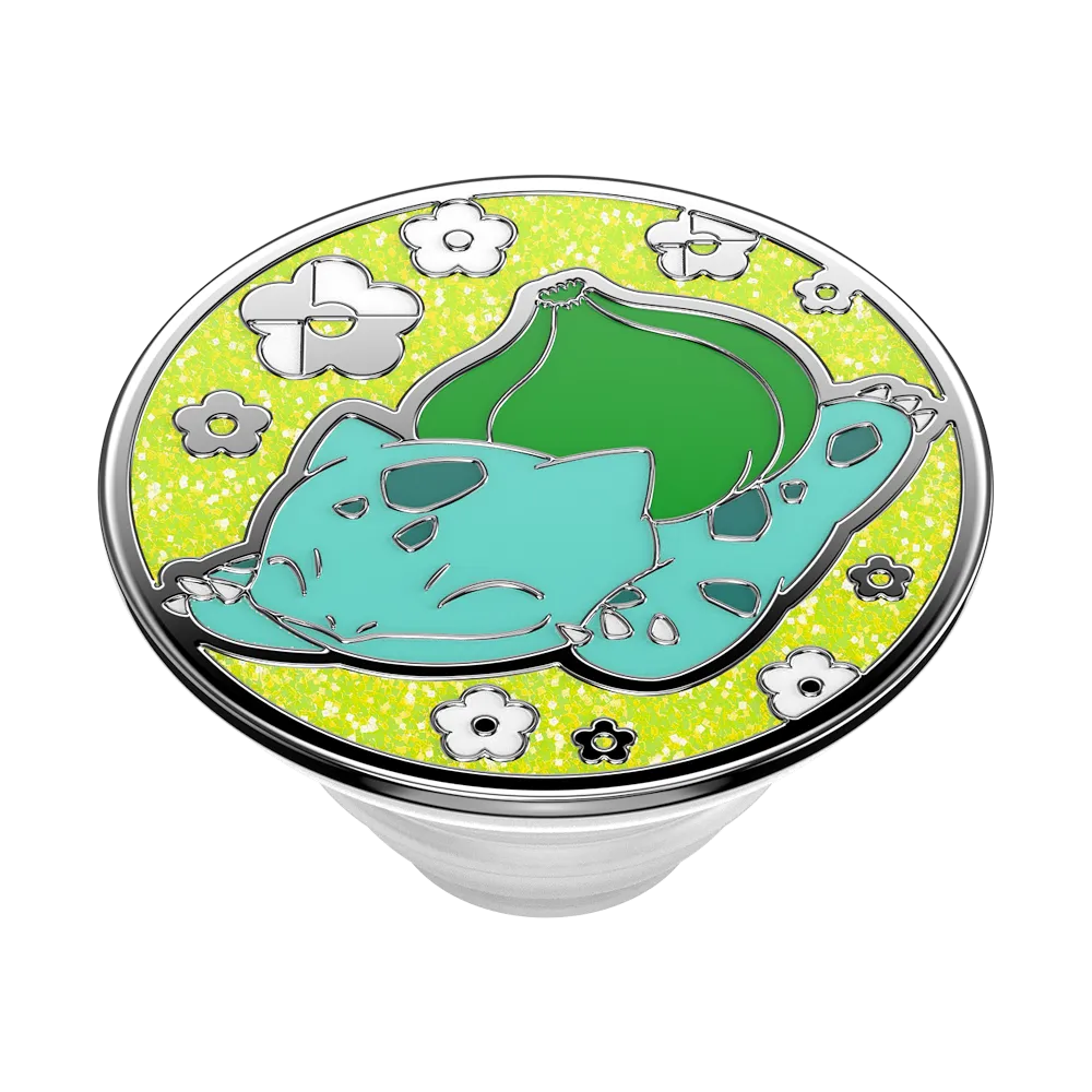 Enamel Bulbasaur Nap — Adhesive PopGrip 9 Enamel Bulbasaur Nap — Adhesive PopGrip