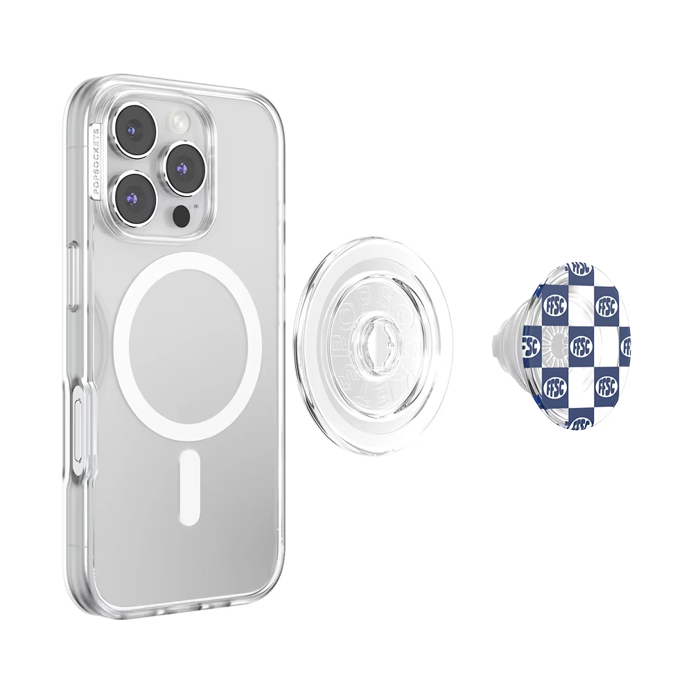 Check Navy — MagSafe PopGrip 6 Check Navy — MagSafe PopGrip