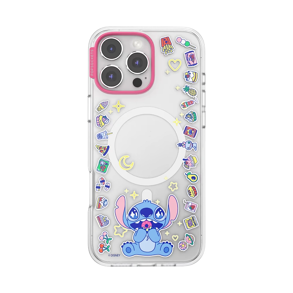 Stitch Snack Attack — iPhone 16 Pro Max MagSafe Case