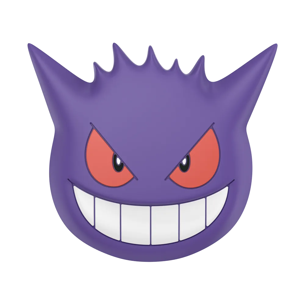 PopOut Gengar Face — Adhesive PopGrip