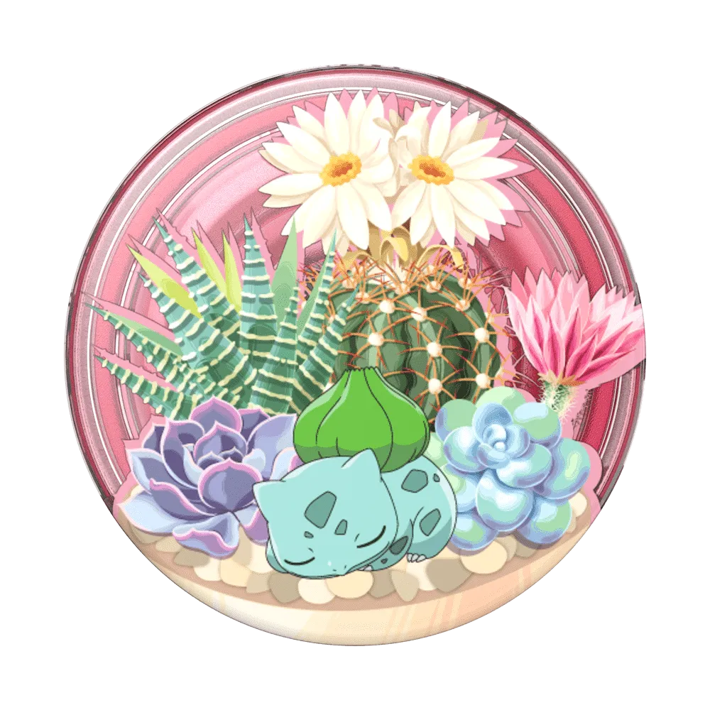 Bulbasaur Terrarium — Adhesive PopGrip