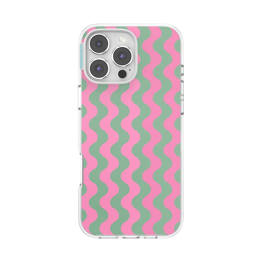 Wavy Flamingo — iPhone 16 Pro Max MagSafe Case