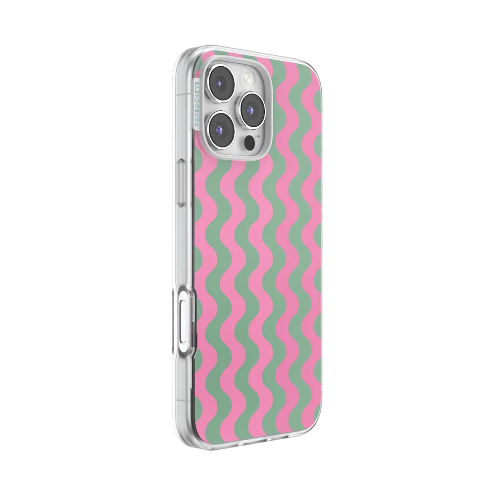 Wavy Flamingo — iPhone 16 Pro Max MagSafe Case