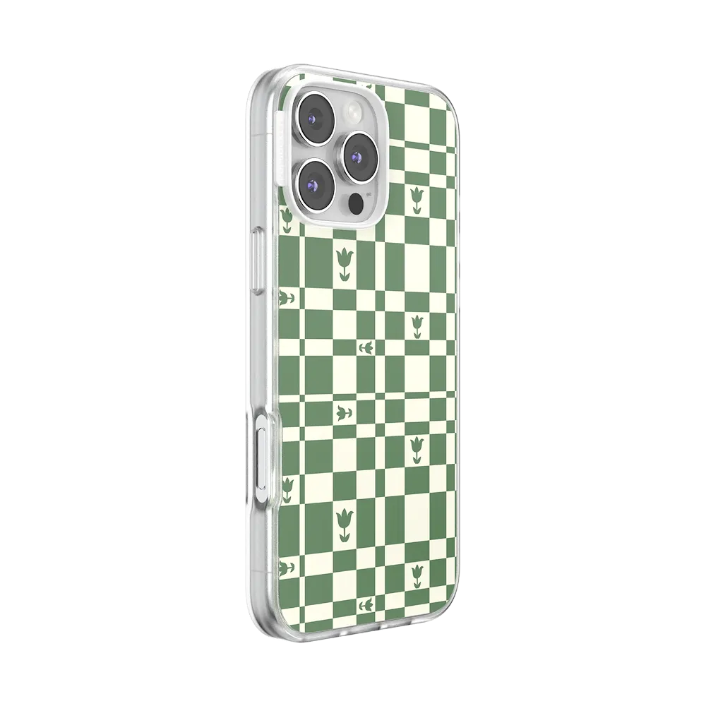 Garden Check Green — iPhone 16 Pro Max MagSafe Case