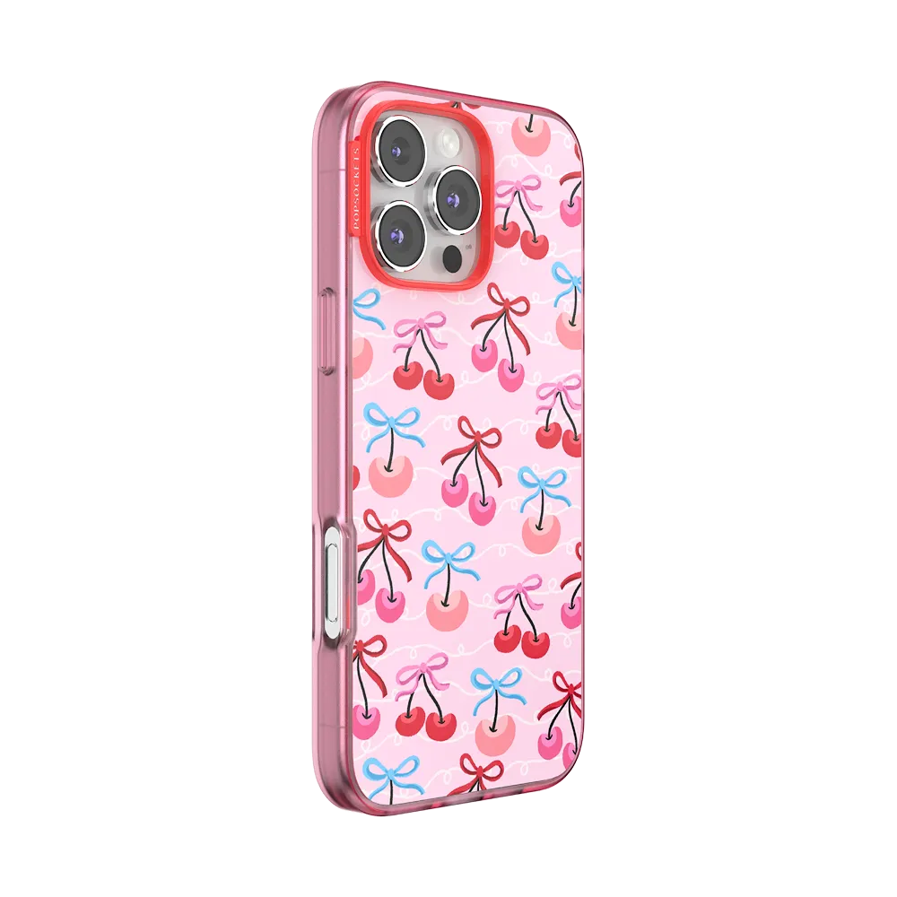 Cherry Bows — iPhone 16 Pro Max MagSafe Case