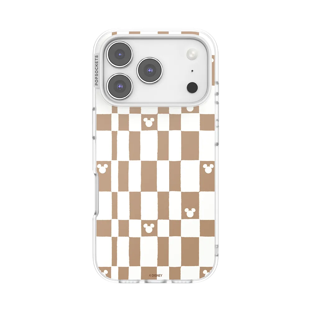 Mickey Latte Check — iPhone 17 Pro MagSafe Case