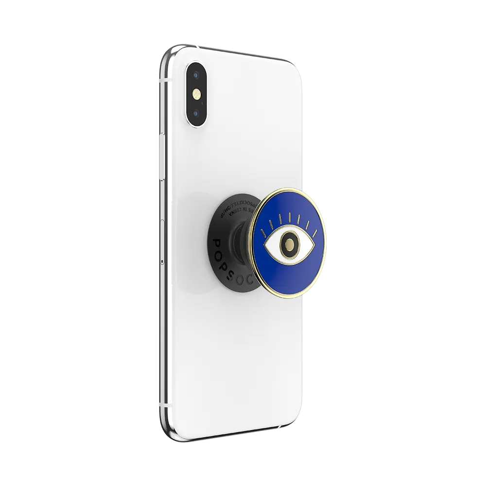 Enamel Evil Eye — Adhesive PopGrip 8 Enamel Evil Eye — Adhesive PopGrip