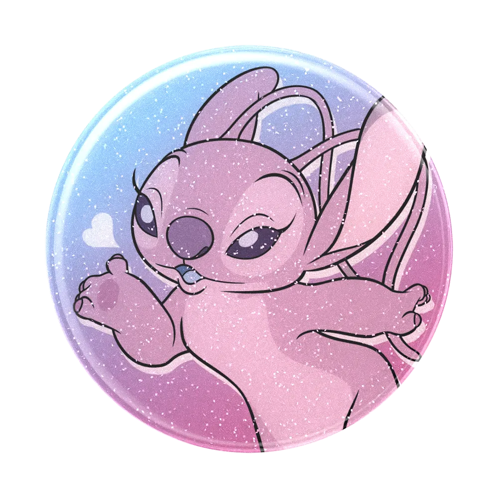 Glitter Angel Kisses — Adhesive PopGrip 2 Glitter Angel Kisses — Adhesive PopGrip