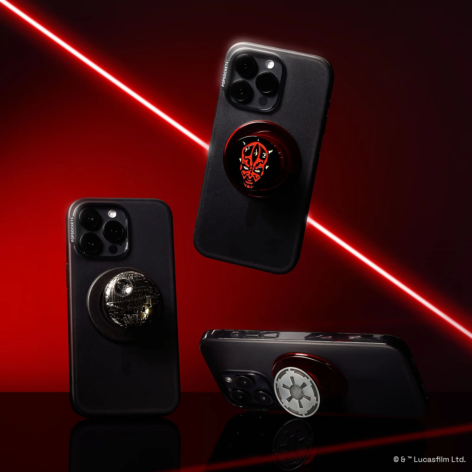 Enamel Darth Maul — Adhesive PopGrip