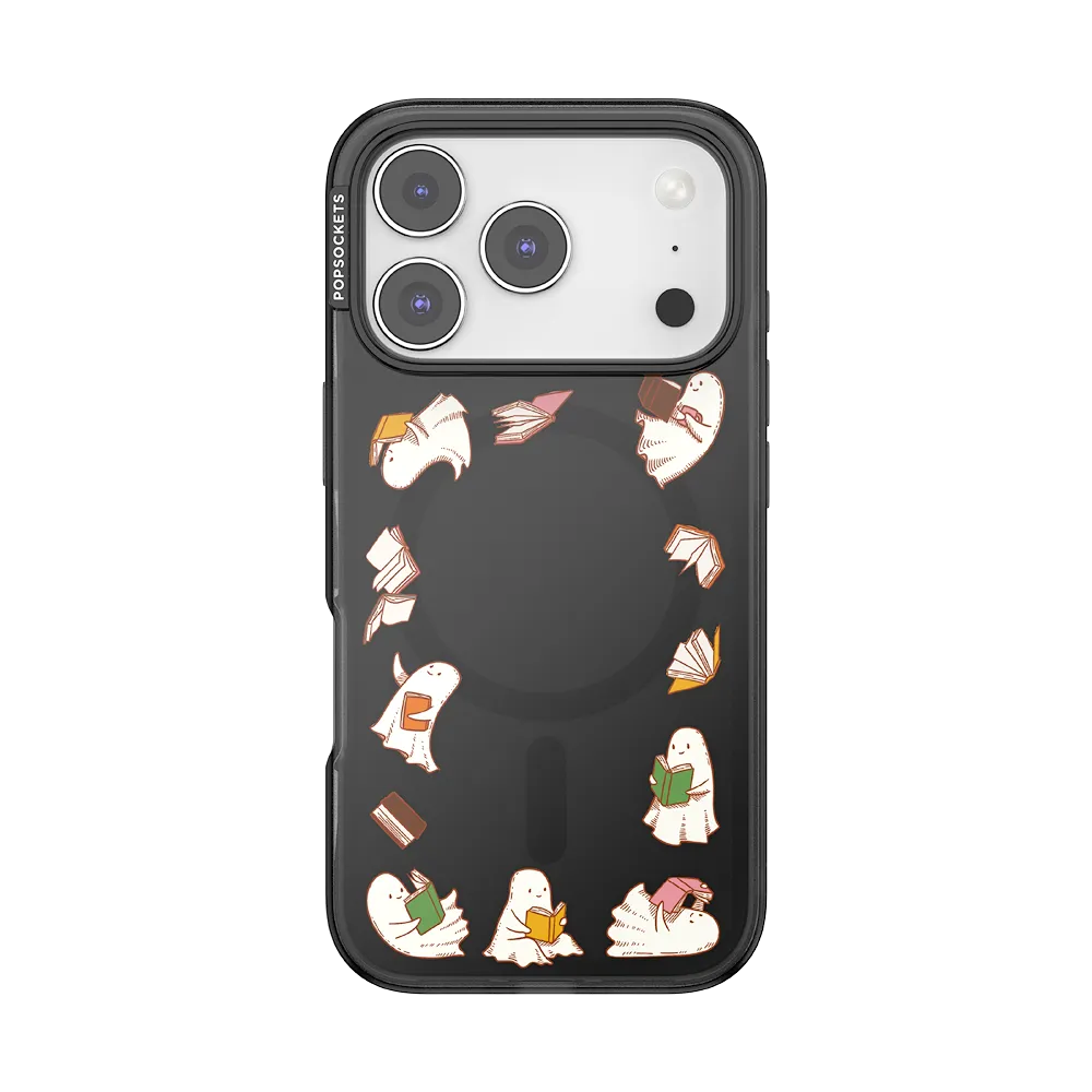 Spooky Book Club Smoke — iPhone 17 Pro MagSafe Case