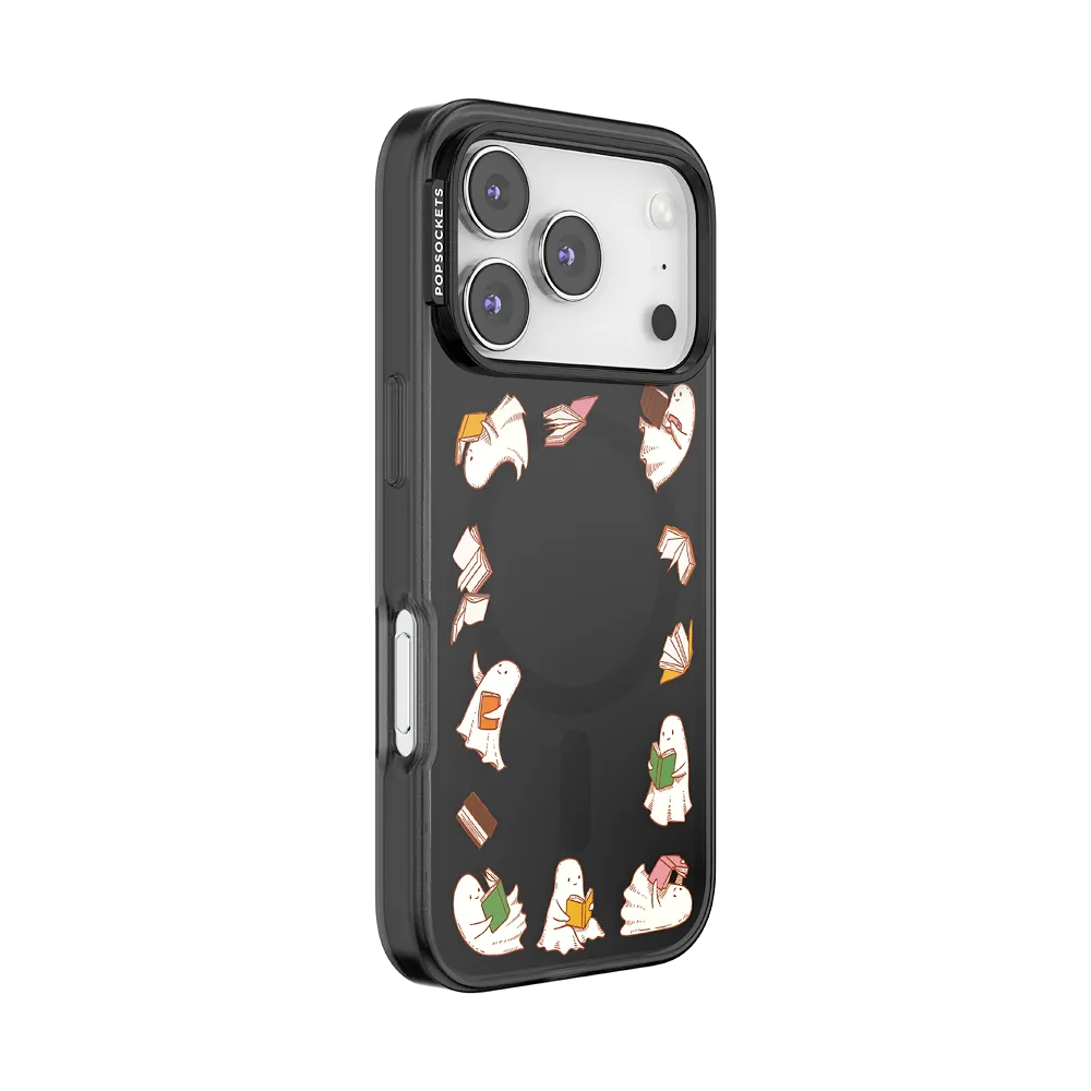 Spooky Book Club Smoke — iPhone 17 Pro MagSafe Case