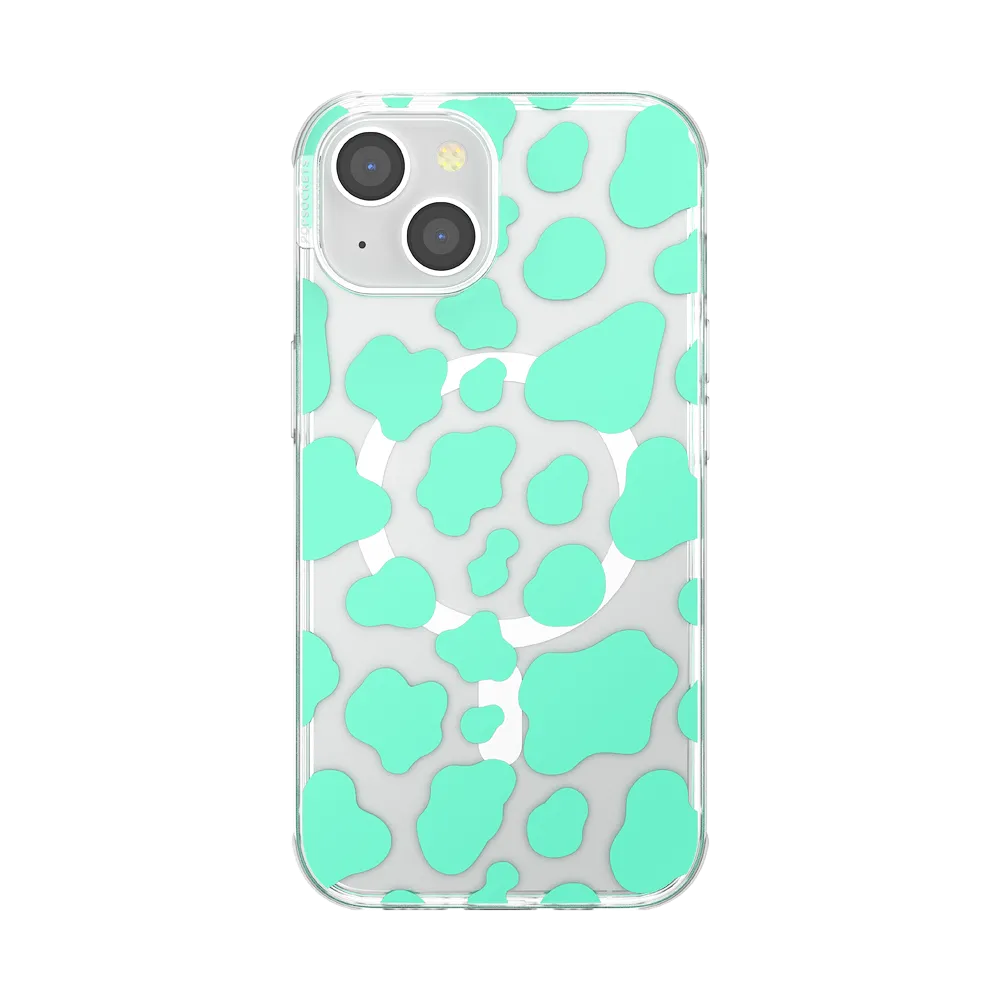 Turquoise Cow Cow — iPhone 14 MagSafe Case 1 Turquoise Cow Cow — iPhone 14 MagSafe Case
