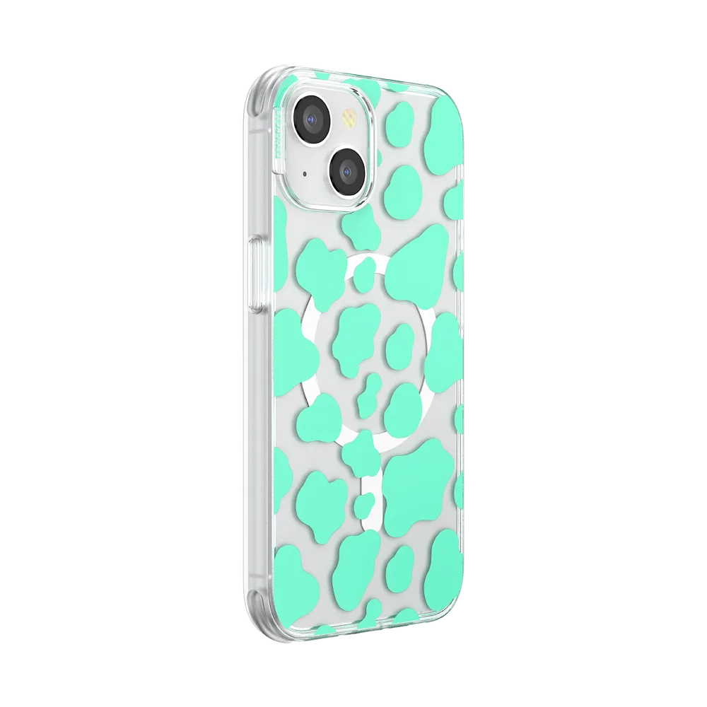 Turquoise Cow Cow — iPhone 14 MagSafe Case 2 Turquoise Cow Cow — iPhone 14 MagSafe Case