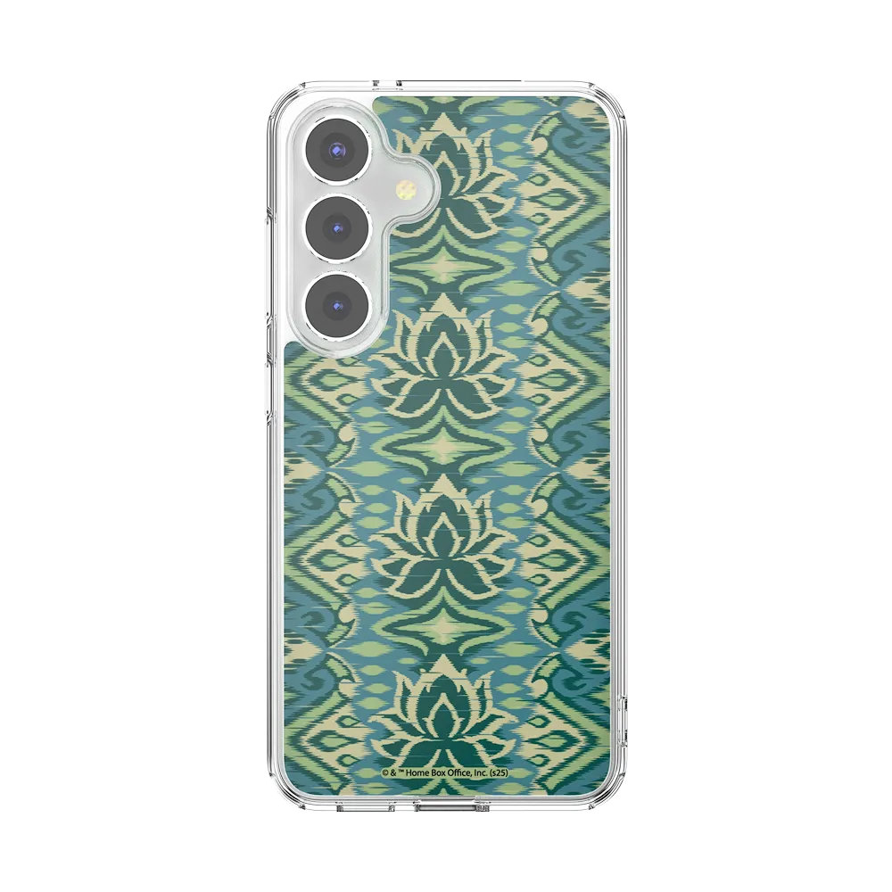 White Lotus Textile — Samsung Galaxy S25 MagSafe Case