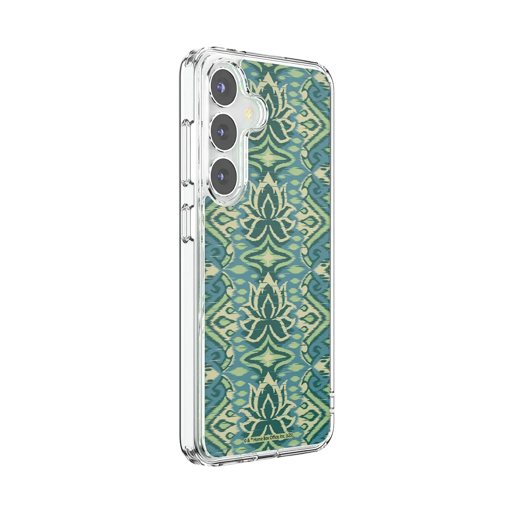 White Lotus Textile — Samsung Galaxy S25 MagSafe Case