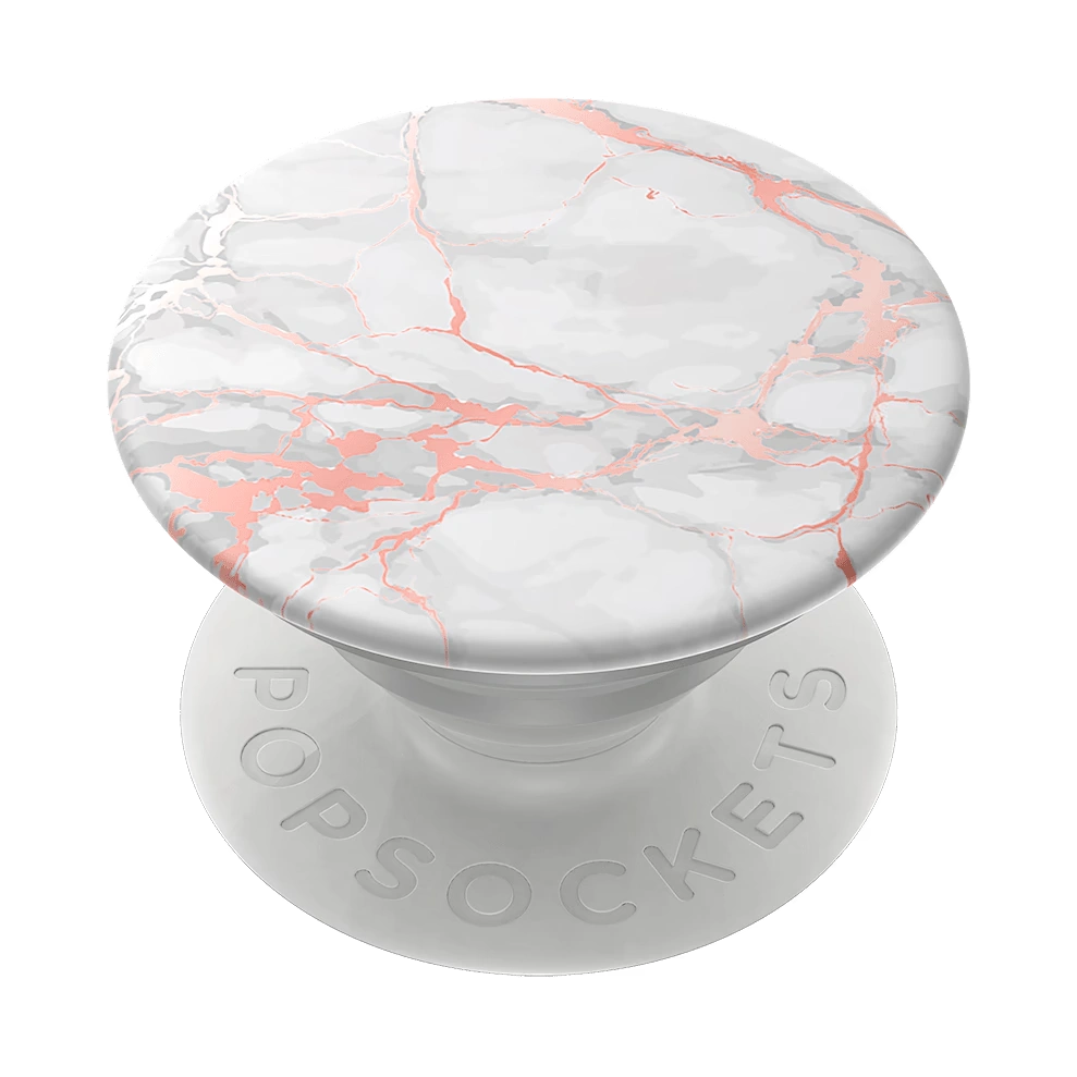 Rose Gold Lutz Marble — Adhesive PopGrip