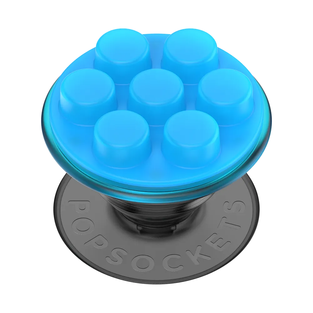 PopFidget Popper Electric Blue — Adhesive PopGrip