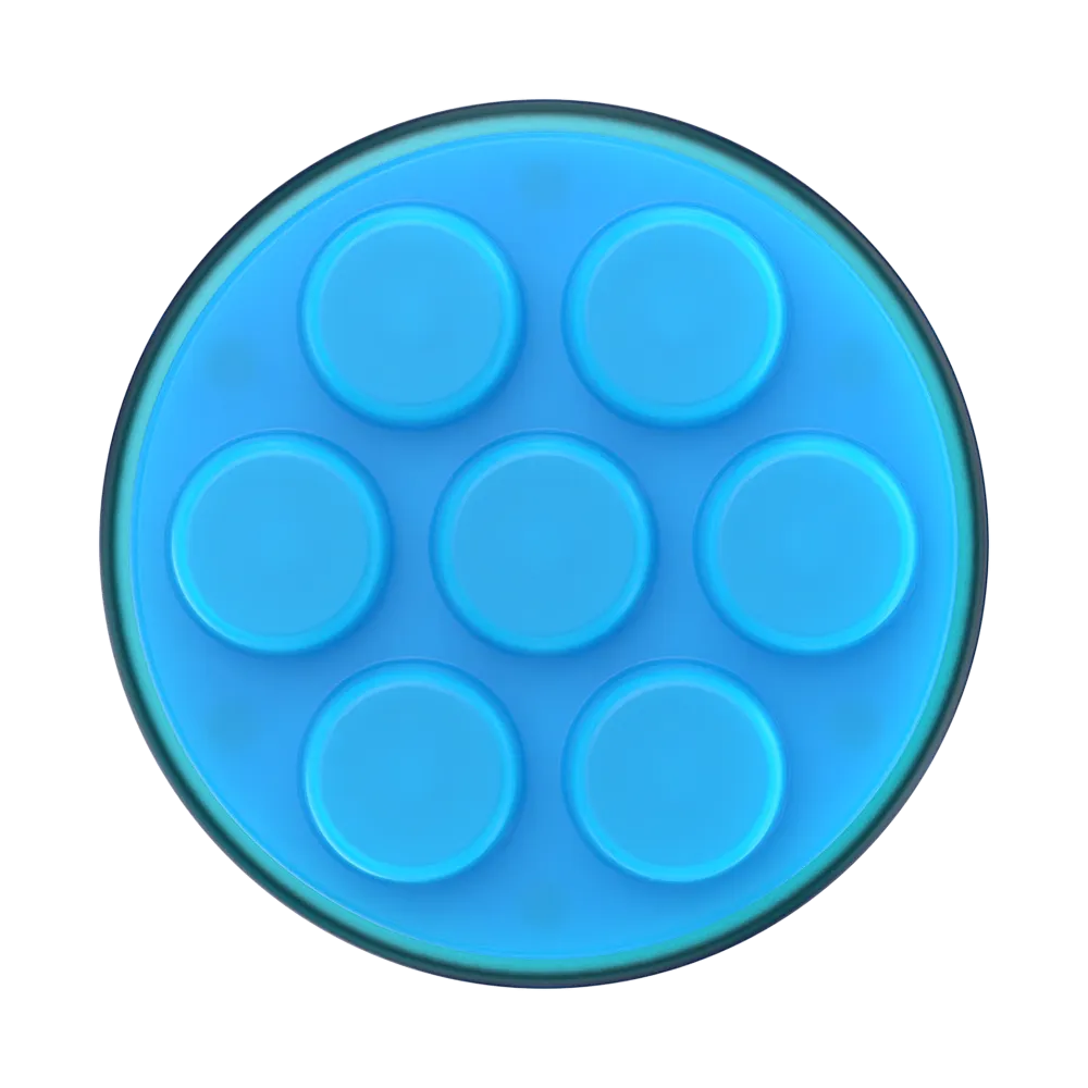 PopFidget Popper Electric Blue — Adhesive PopGrip