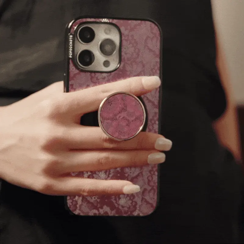 Mirror Mauve Veil — iPhone 17 Pro Max MagSafe Case