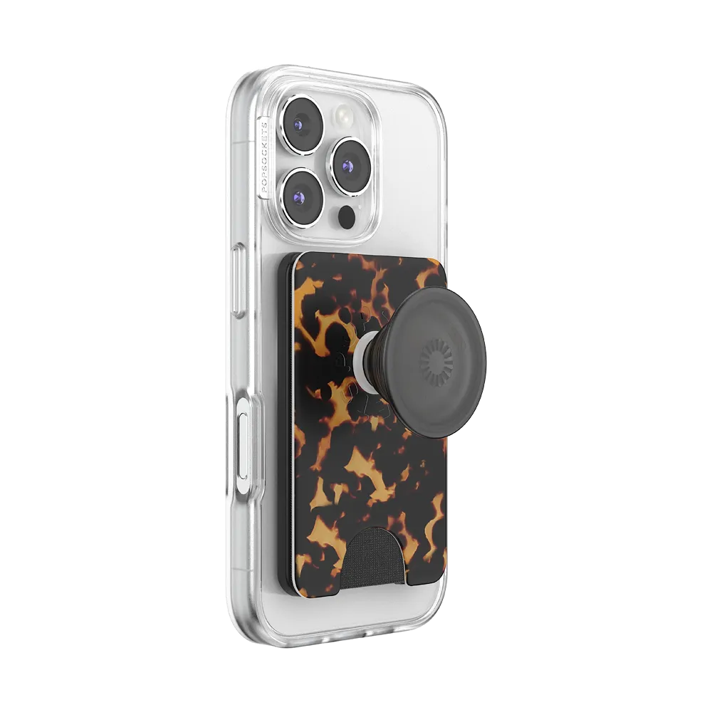 Tortoiseshell — MagSafe PopWallet+