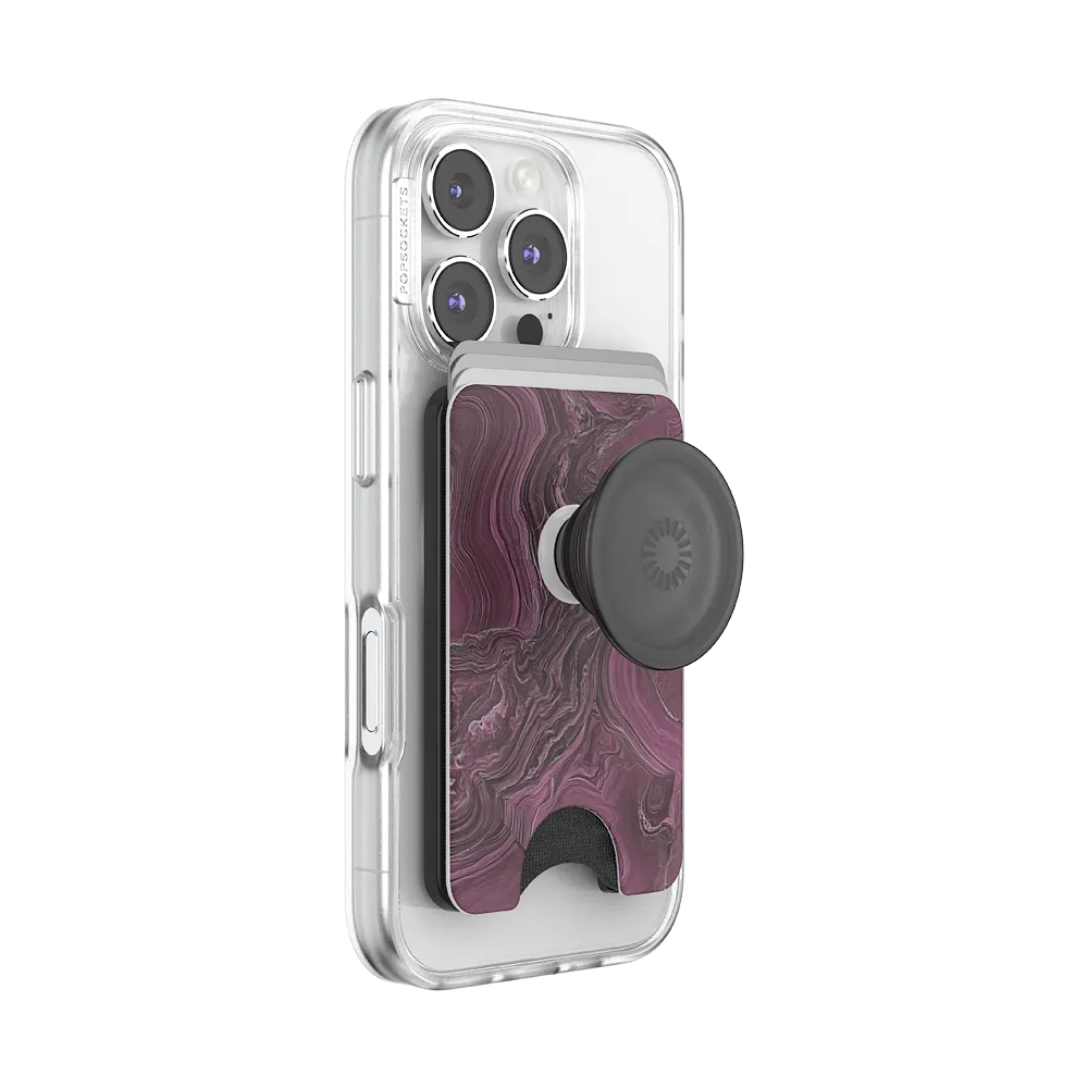 Burgundy Vein — MagSafe PopWallet+ 7 Burgundy Vein — MagSafe PopWallet+