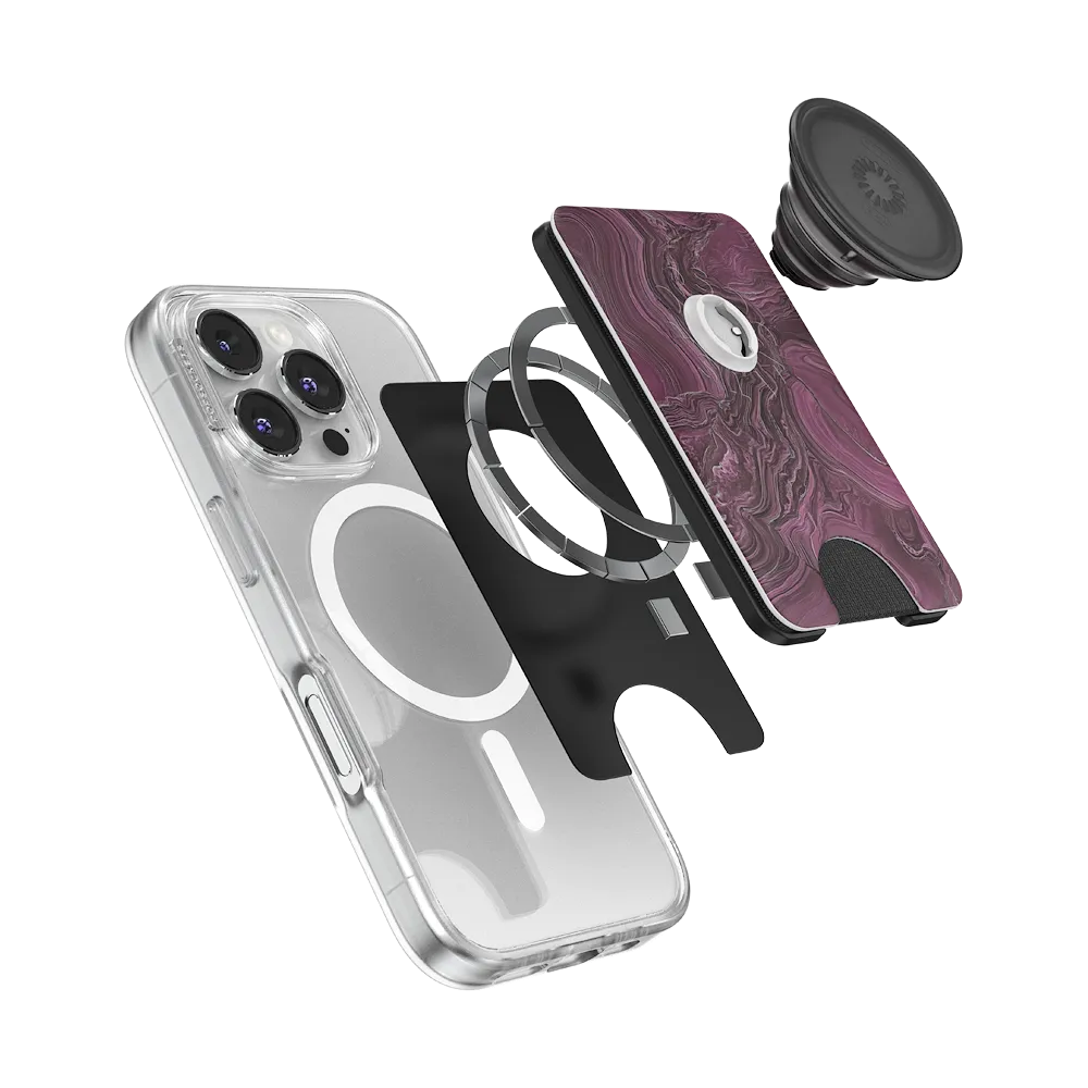 Burgundy Vein — MagSafe PopWallet+ 9 Burgundy Vein — MagSafe PopWallet+