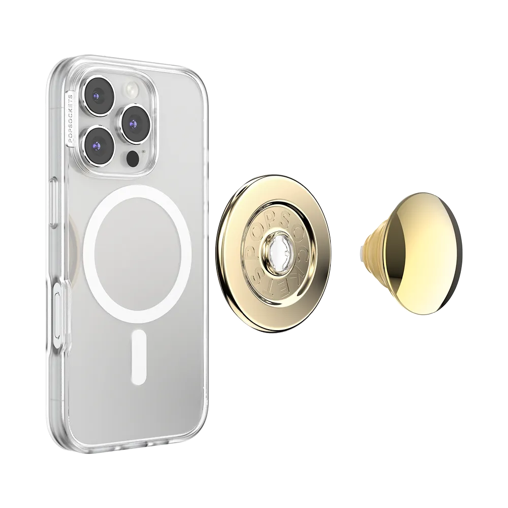 Enamel Golden Bauble — MagSafe PopGrip 4 Enamel Golden Bauble — MagSafe PopGrip