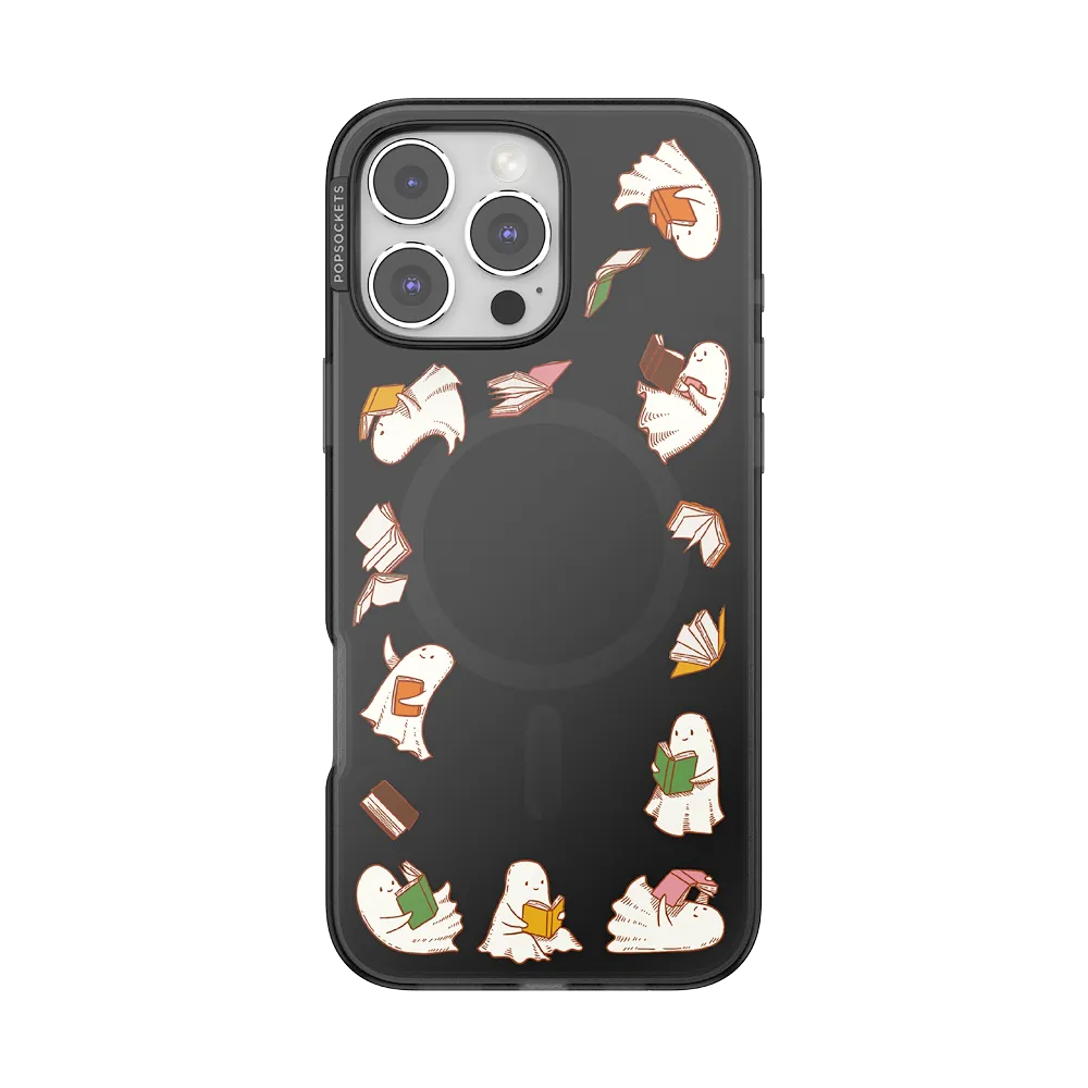 Spooky Book Club Smoke — iPhone 16 Pro Max MagSafe Case