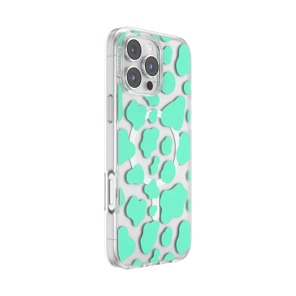 Turquoise Cow Cow — iPhone 16 Pro Max MagSafe Case