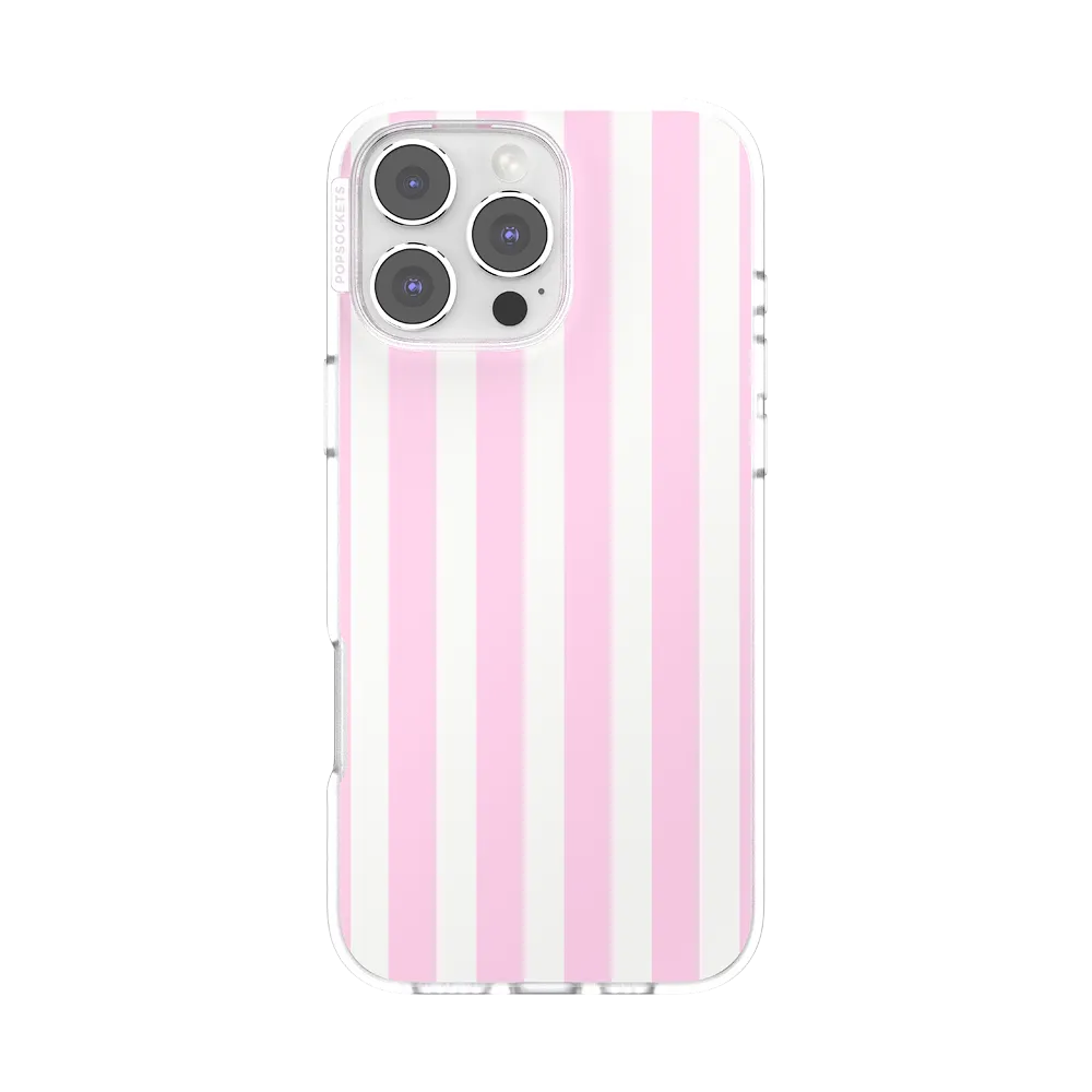 Club Stripe Pink — iPhone 16 Pro Max MagSafe Case