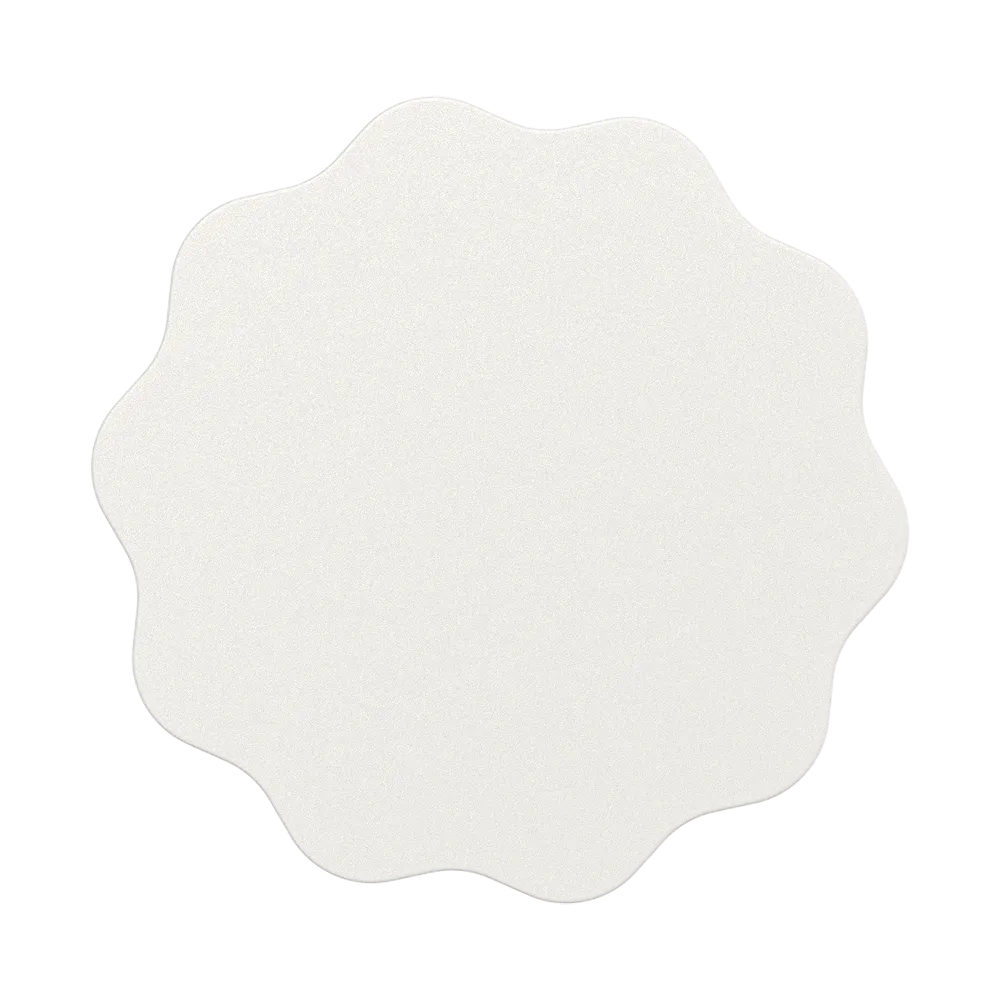 Molded Flower Horchata — Adhesive PopGrip