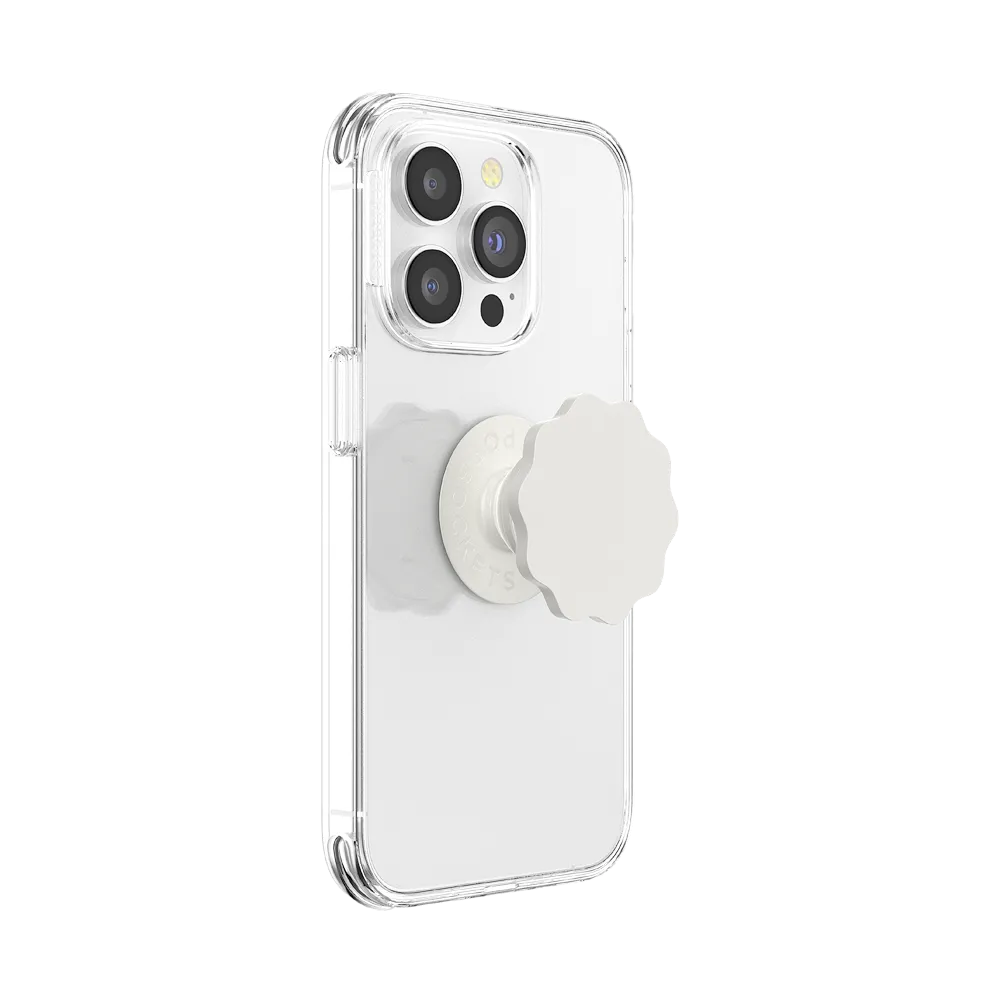 Molded Flower Horchata — Adhesive PopGrip