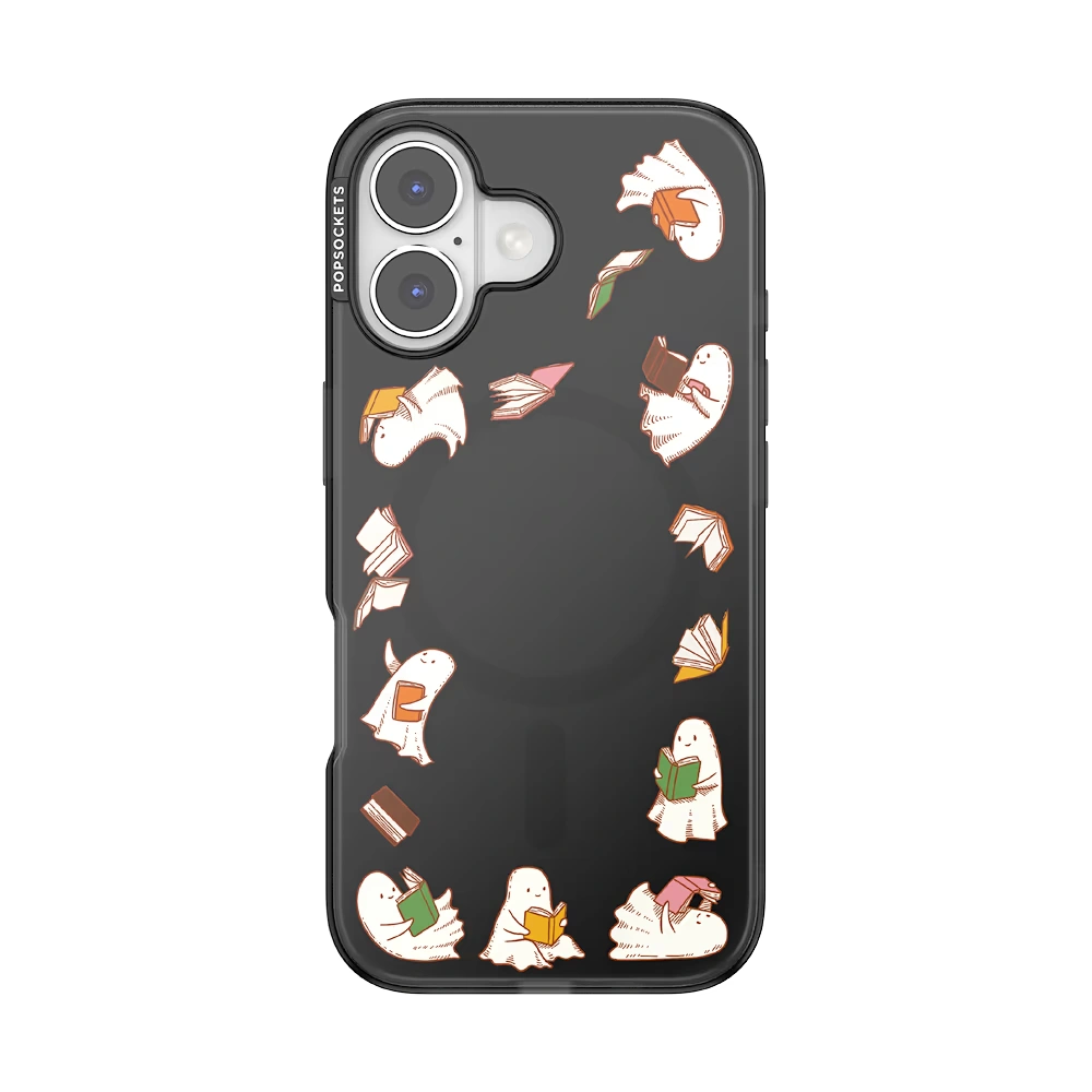 Spooky Book Club Smoke — iPhone 17 MagSafe Case