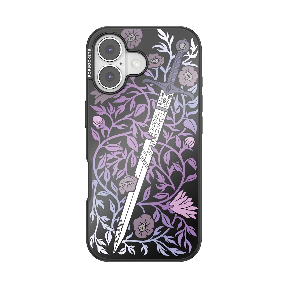 Mirror Thorny Blade Lavendar — iPhone 17 MagSafe Case
