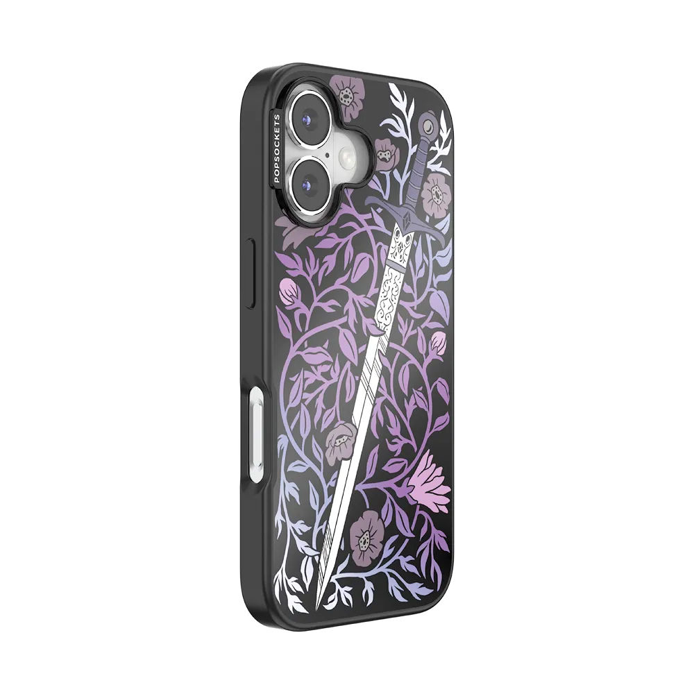 Mirror Thorny Blade Lavendar — iPhone 17 MagSafe Case