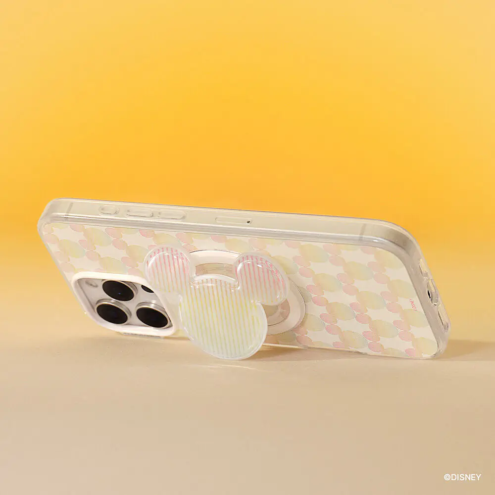 Airbag Sherbert Mickey Stripe — MagSafe PopGrip 7 Airbag Sherbert Mickey Stripe — MagSafe PopGrip