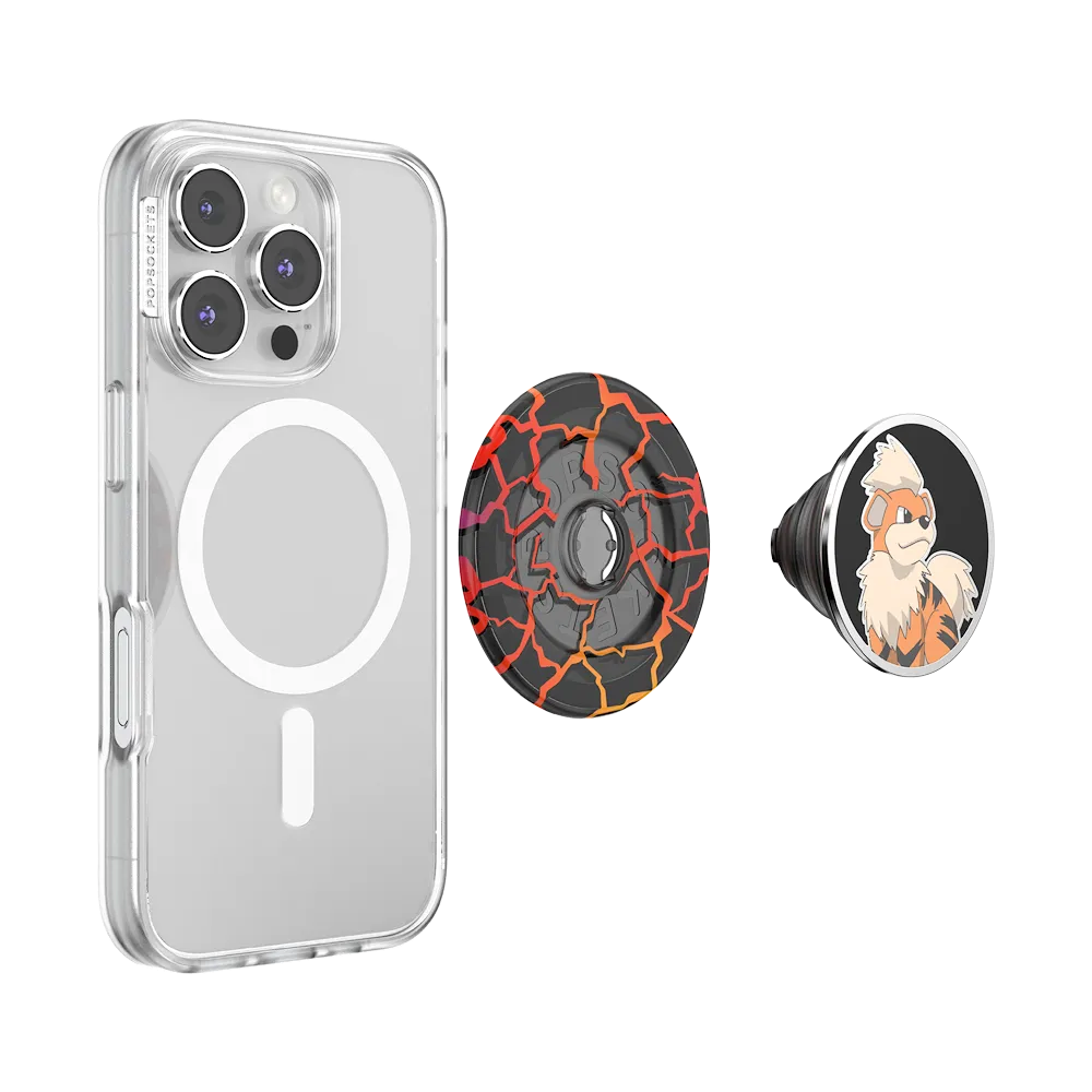 Enamel Stoic Growlithe — MagSafe PopGrip