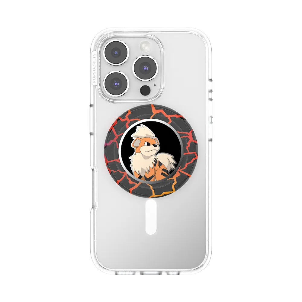 Enamel Stoic Growlithe — MagSafe PopGrip