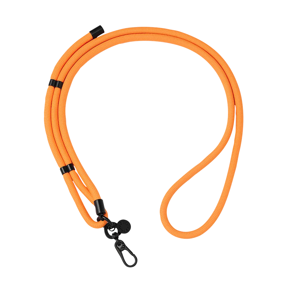 Paracord Safety Orange — Phone Strap