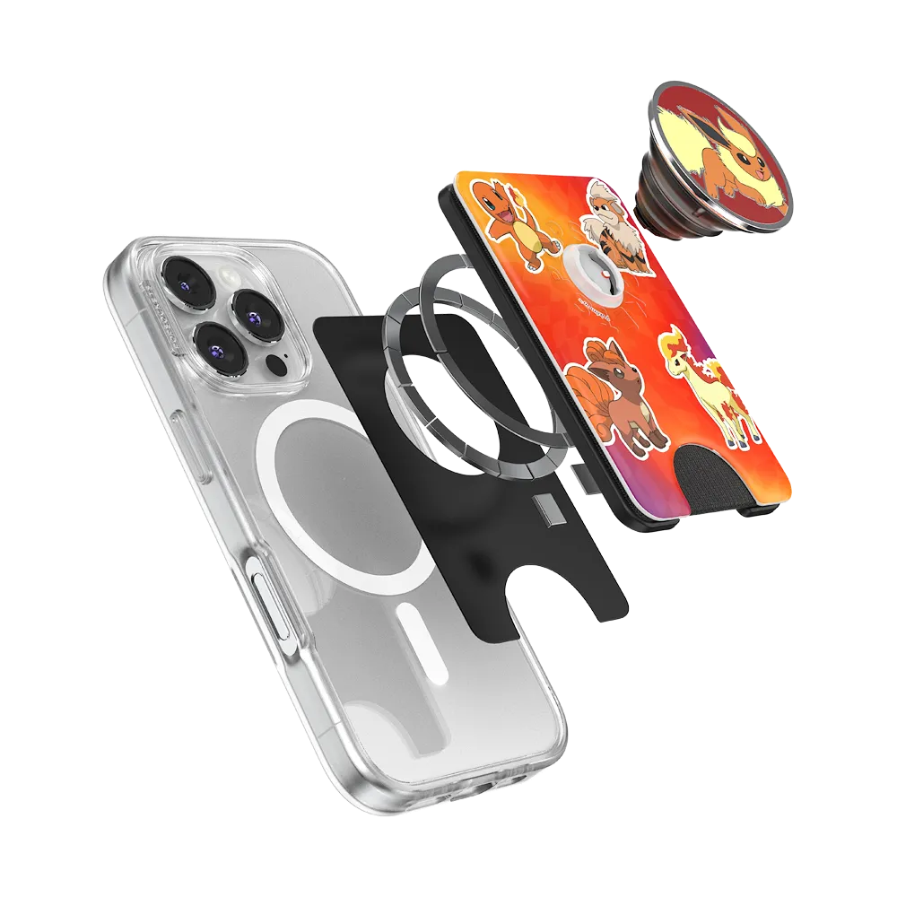 Fire Type Cuties — MagSafe PopWallet+ 11 Fire Type Cuties — MagSafe PopWallet+