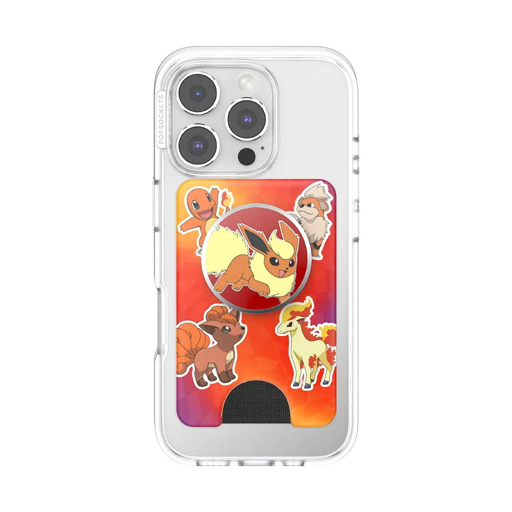 Fire Type Cuties — MagSafe PopWallet+ 6 Fire Type Cuties — MagSafe PopWallet+
