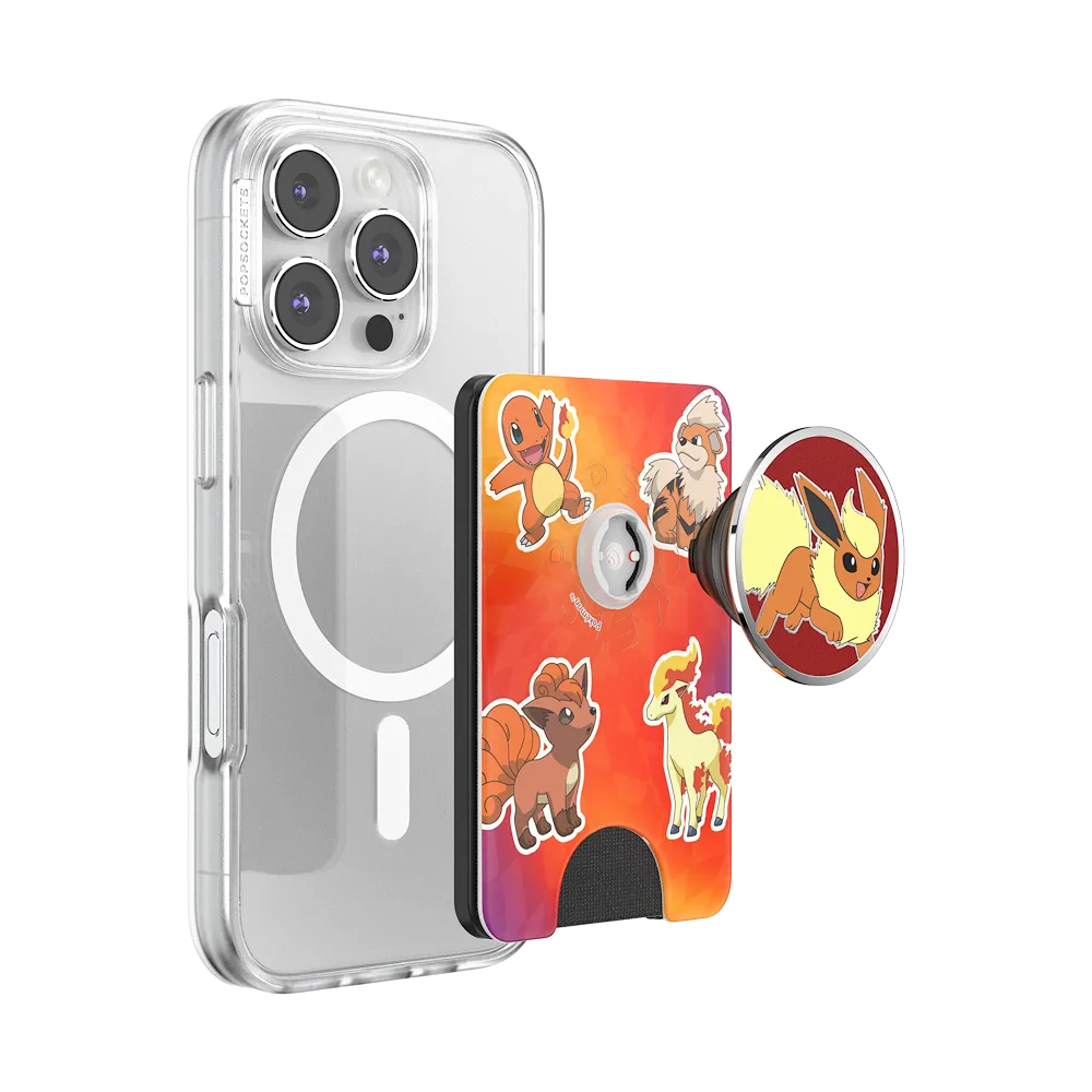Fire Type Cuties — MagSafe PopWallet+ 7 Fire Type Cuties — MagSafe PopWallet+