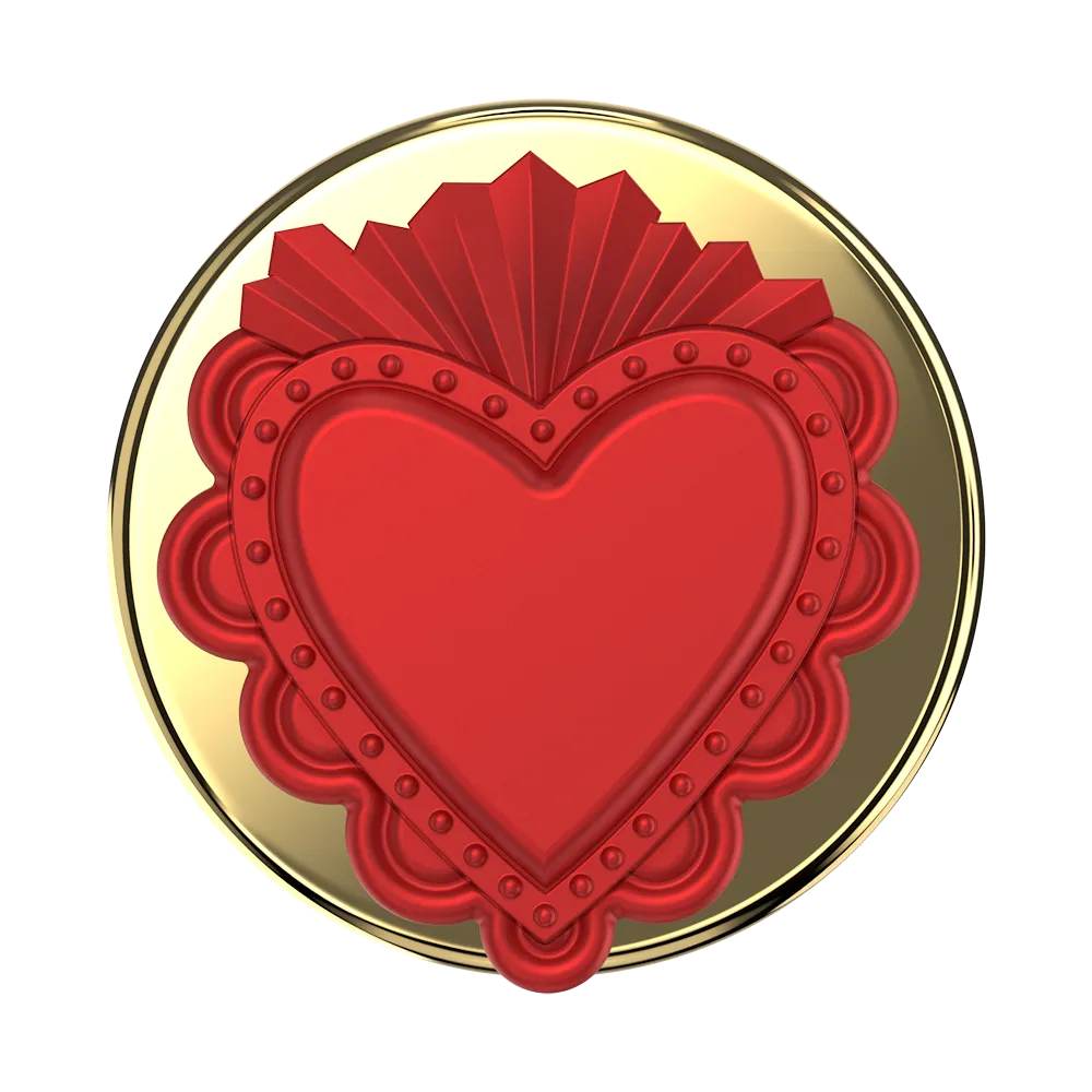 PopOut Sacred Heart — MagSafe PopGrip