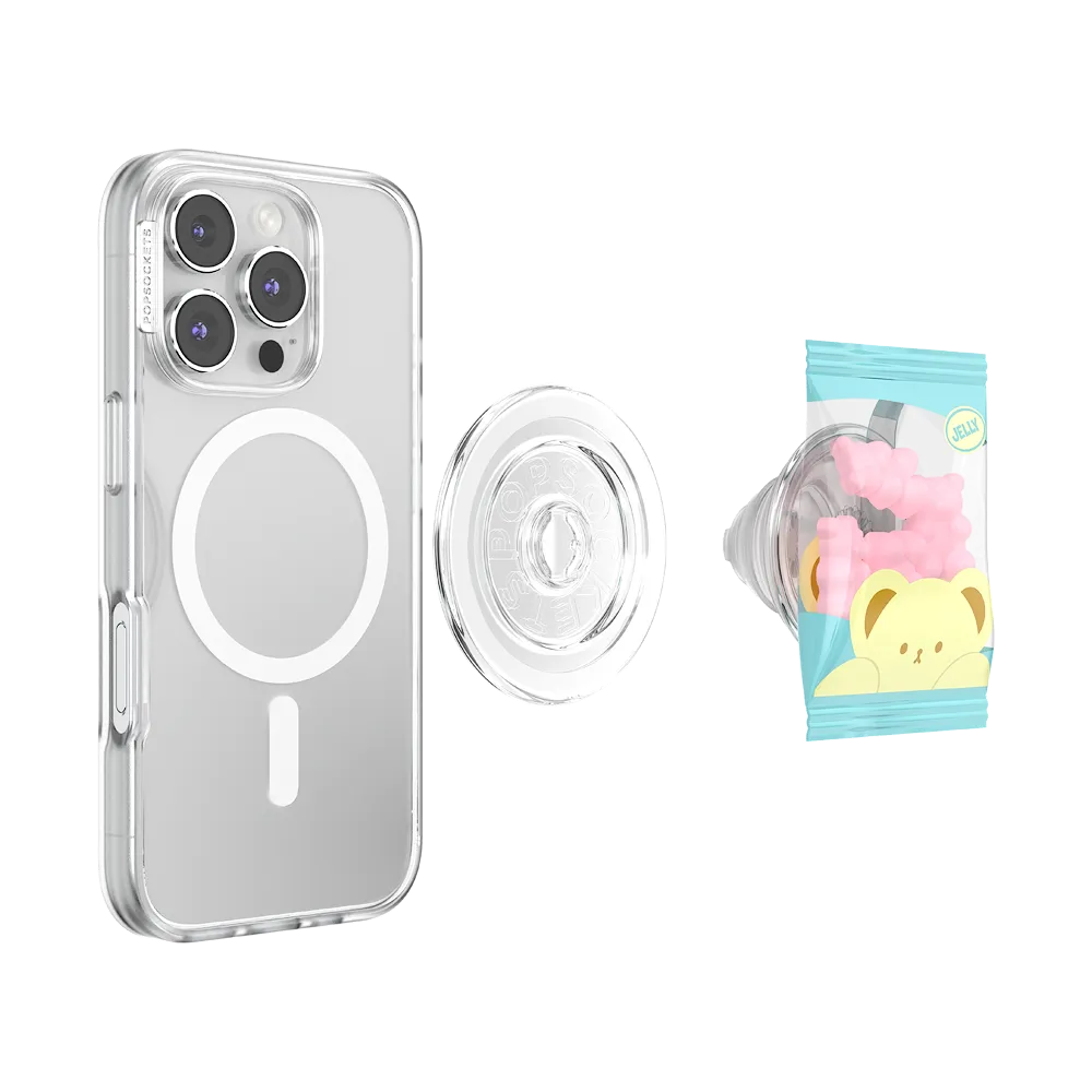 Airbag Jelly Bear — MagSafe PopGrip 5 Airbag Jelly Bear — MagSafe PopGrip