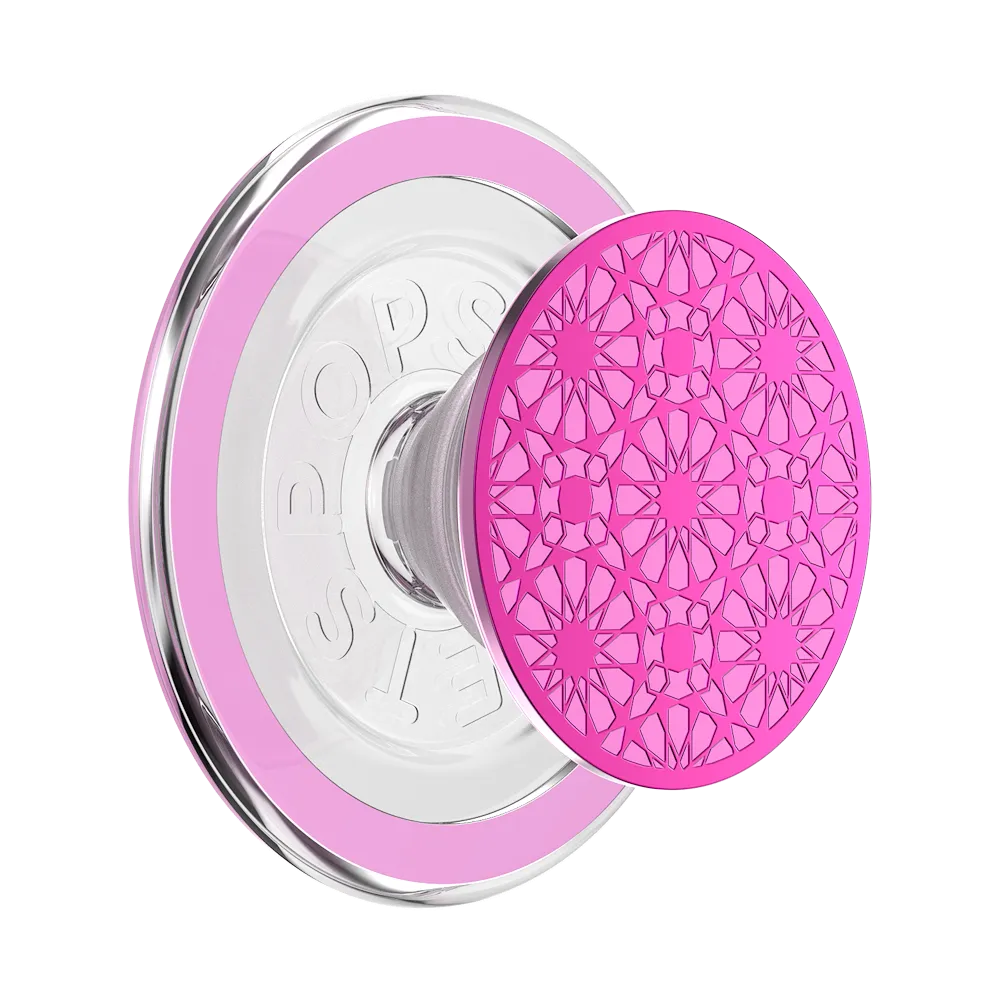 Enamel Mosaic Rosa — MagSafe PopGrip