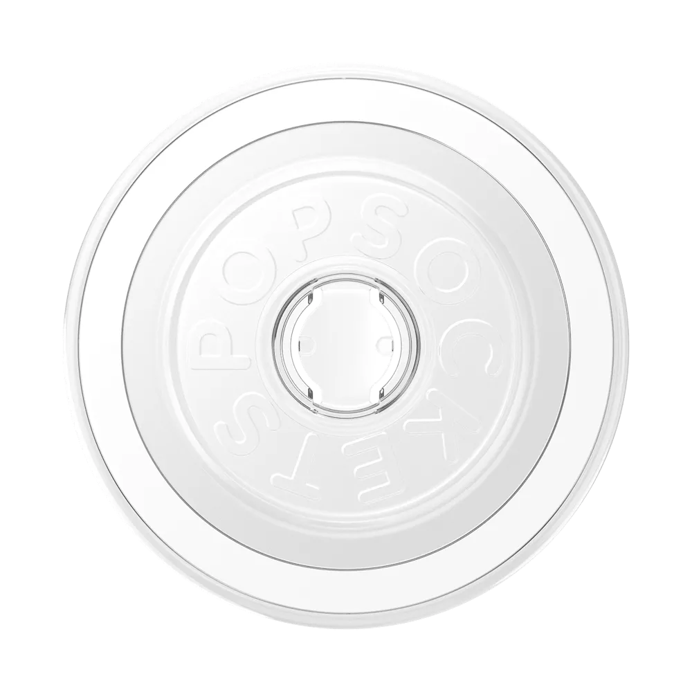 Enamel Silver Mandala — MagSafe PopGrip