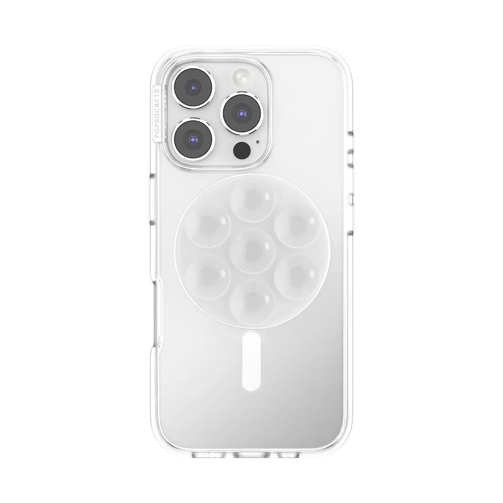Clear — MagSafe Suck-Up Grip & Mount