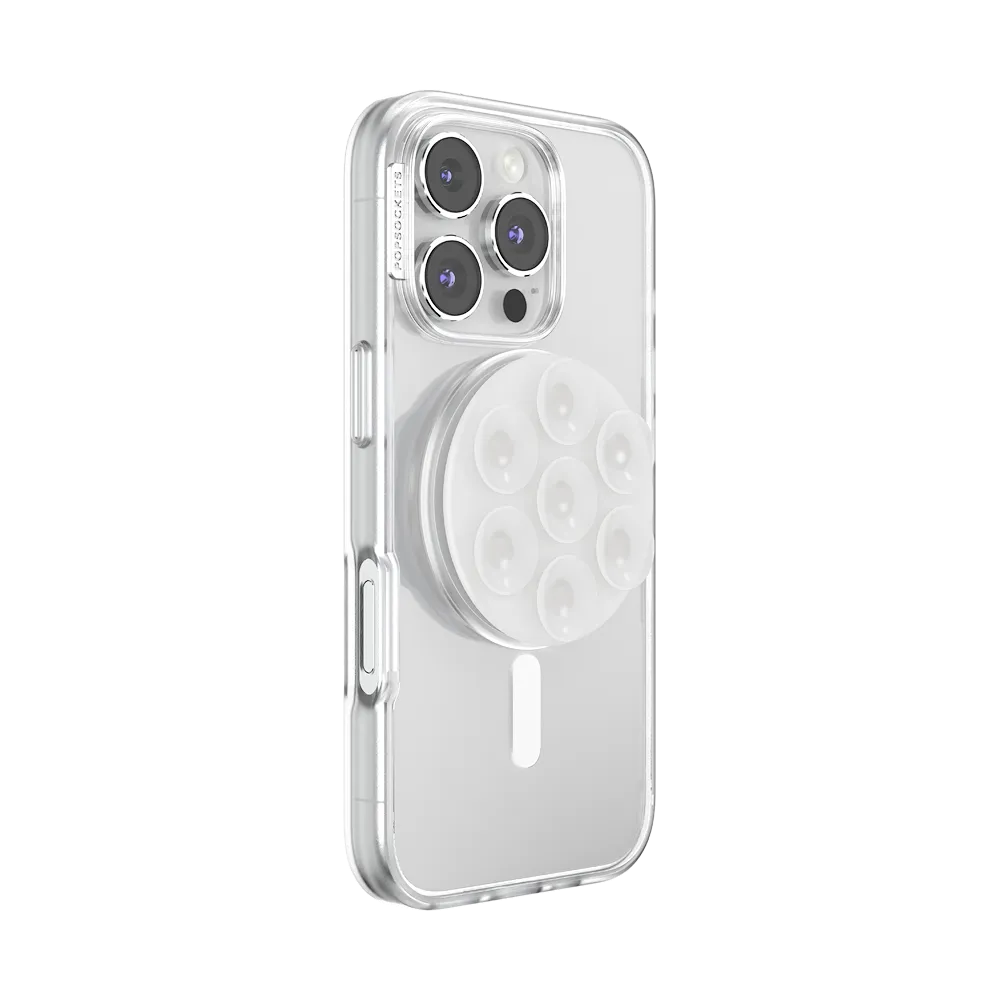 Clear — MagSafe Suck-Up Grip & Mount