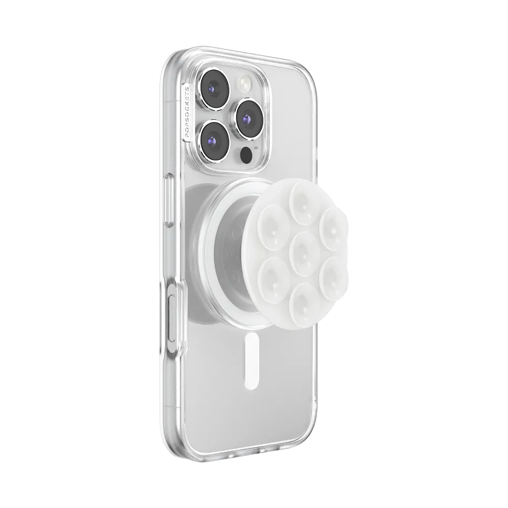 Clear — MagSafe Suck-Up Grip & Mount